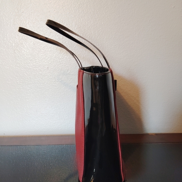 Anne Klein Two Tone Purse Handbag Tote - Picture 3 of 16